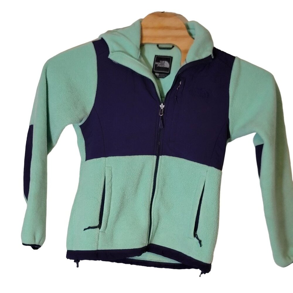 The North Face Women's Mint & Navy Fleece Jacket